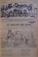 El regaño. “El regaño de mamá”, El Diablito rojo 2da. Época, Núm. 5, 16 mar. 1908, p. 1.

