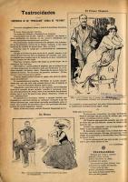 4revimg003a. Salvador de la Vega. “Los del Ateneo. Temas de sus próximas conferencias” (caricatura). En La Risa. Año I. Núm. 9. México, 27 ago. 1910, p. 7.

La Risa, revista que aparecía los sábados, impresa por la Compañía Editora Nacional, estaba dedicada al humor y la caricatura. En el primer ejemplar aparece una introducción de la pluma de Rubén Darío sobre lo que representaba la risa. Incluyó caricaturas y dibujos de varios personajes famosos de la época. Aquí se muestran algunos dibujos de miembros del Ateneo de la Juventud, realizados por Santiago R. de la Vega.
