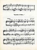 6revimg006. Ponce, Manuel M. (1882-1948)
La Barca del Marino y Marchita el Alma, dos canciones mexicanas. México, Repertorio Wagner, S. A., [s. a.], 4 p.

Algunas de las más bellas canciones de Ponce datan de la última década del porfiriato, entre ellas sobresalen Marchita el alma y La Barca del Marino. Respecto a estas canciones populares Manuel M. Ponce escribía que: “eran profundamente tristes como la llanura desolada al morir la tarde, como el alma del campesino desventurado y polvoriento que regresa de su labor sintiendo toda la melancolía de la vida y el peso de una existencia inútil”. Propugnando una especie de redención culta de las melodías, el músico nos remite constantemente a “aquellos oprimidos” que eran, a pesar de todo, los productores de la auténtica música mexicana.
